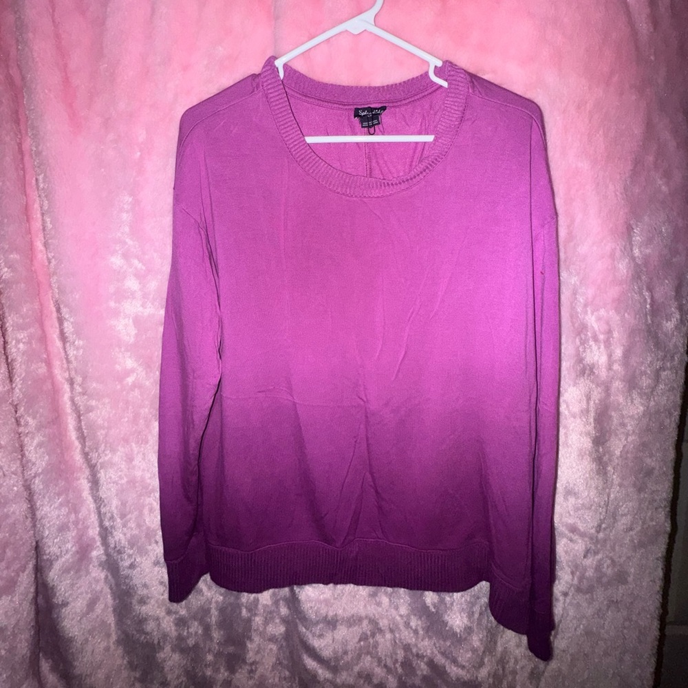 Splendid Vibrant Purple Pullover